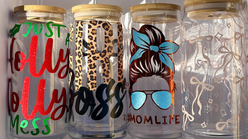 Custom Glass Tumbler