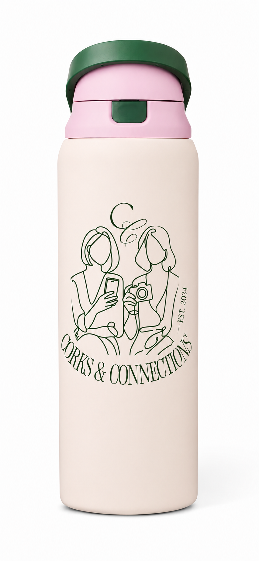 32oz CORKS & Connections Tumbler