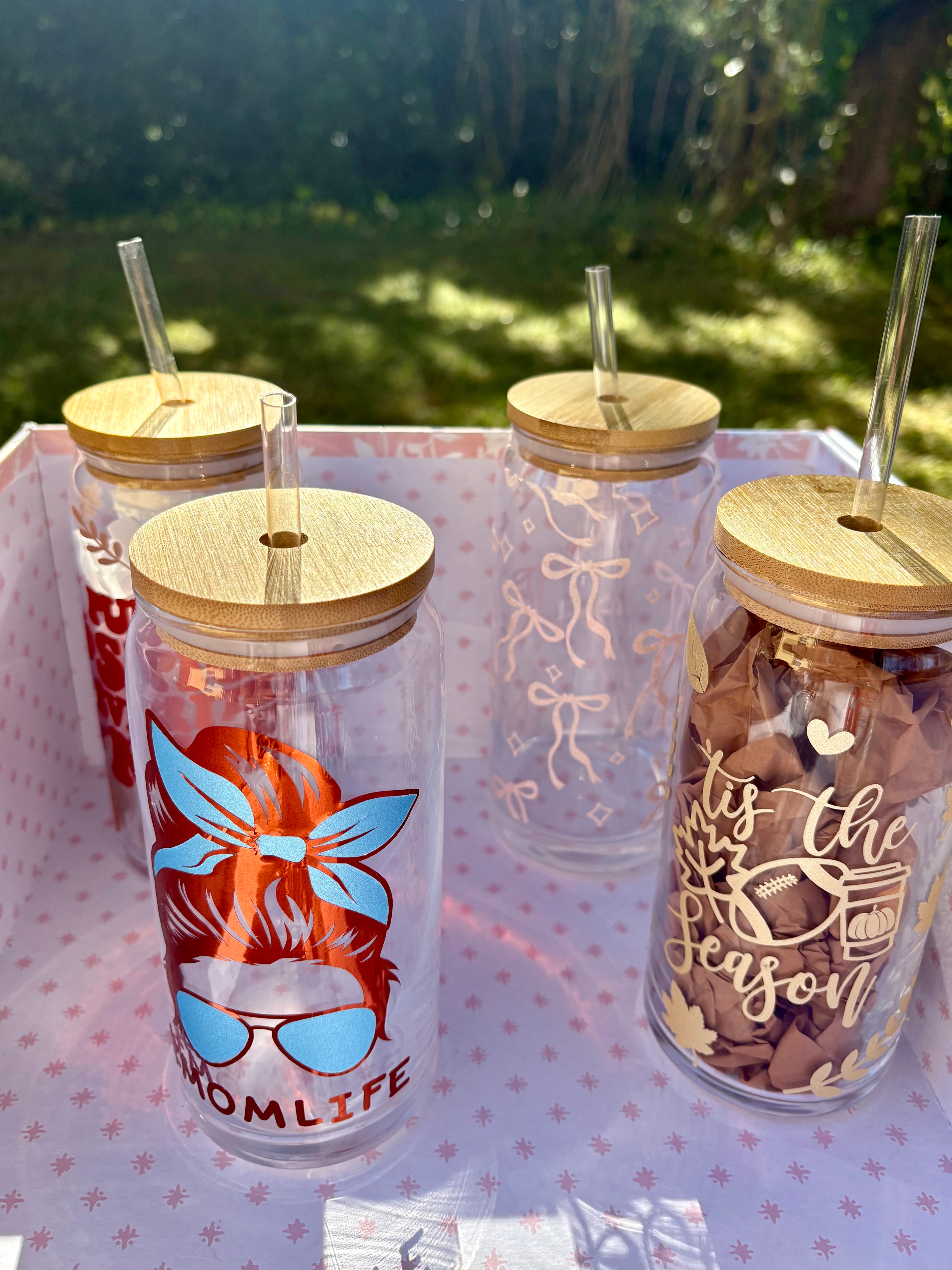 Custom Glass Tumbler